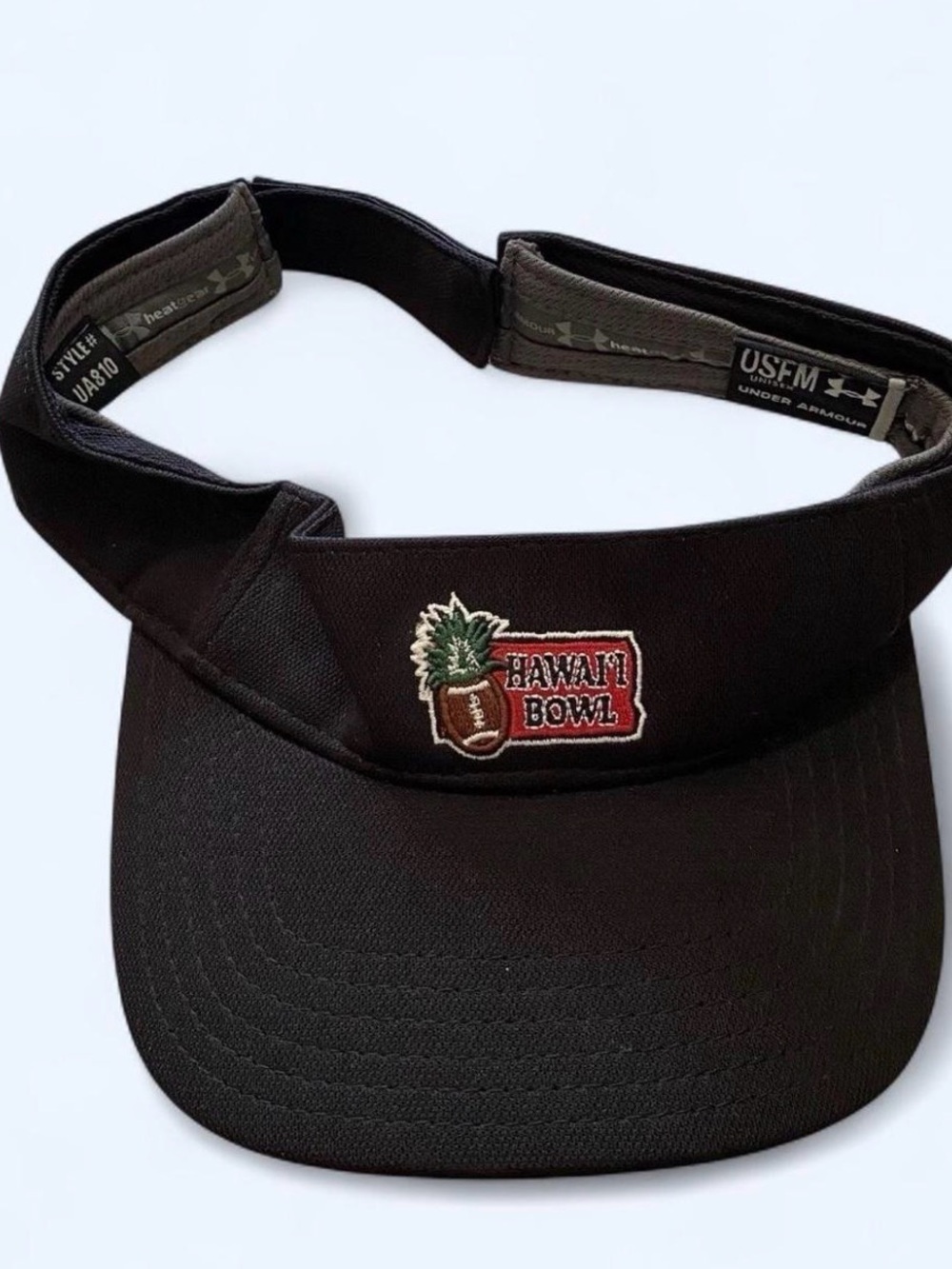 Under Armour Black Hawaii Bowl Visor